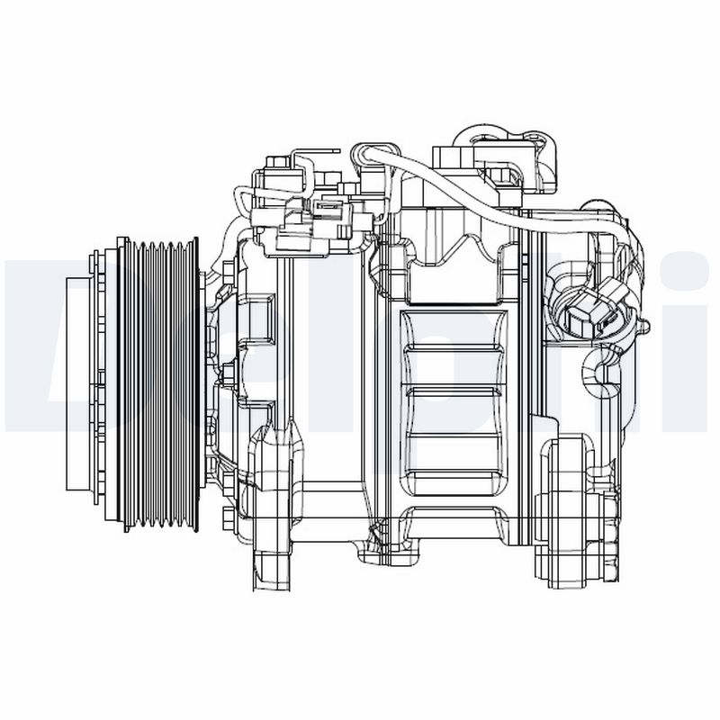DELPHI Kompressor, klimaanlæg cs20501 for BMW
