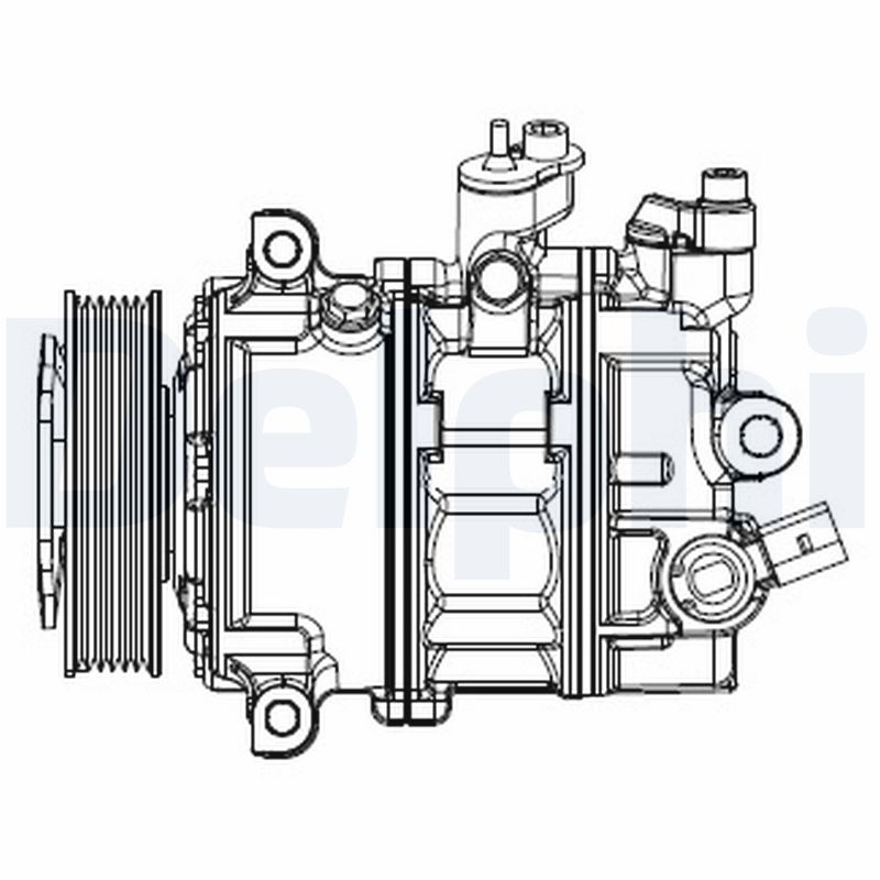 DELPHI Kompressor, klimaanlæg cs20529 for VW