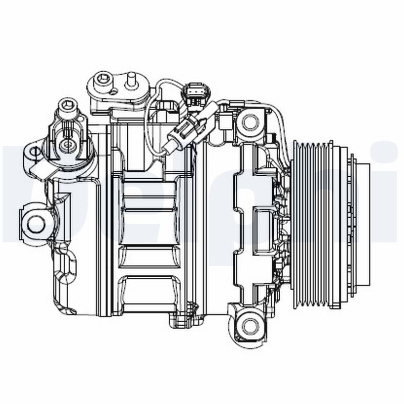 DELPHI Kompressor, klimaanlæg cs20547 for BMW