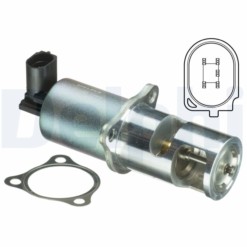 DELPHI EGR-ventil eg1039812b1 for OPEL VAUXHALL RENAULT DACIA