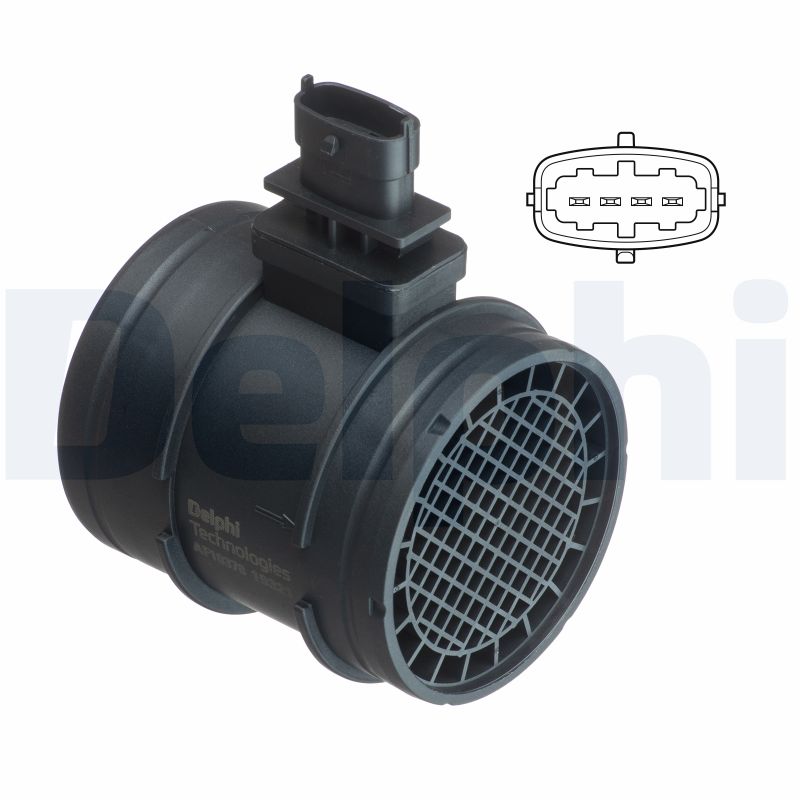 DELPHI Luftmængdesensor af1037812b1 for ALFA ROMEO CADILLAC IVECO