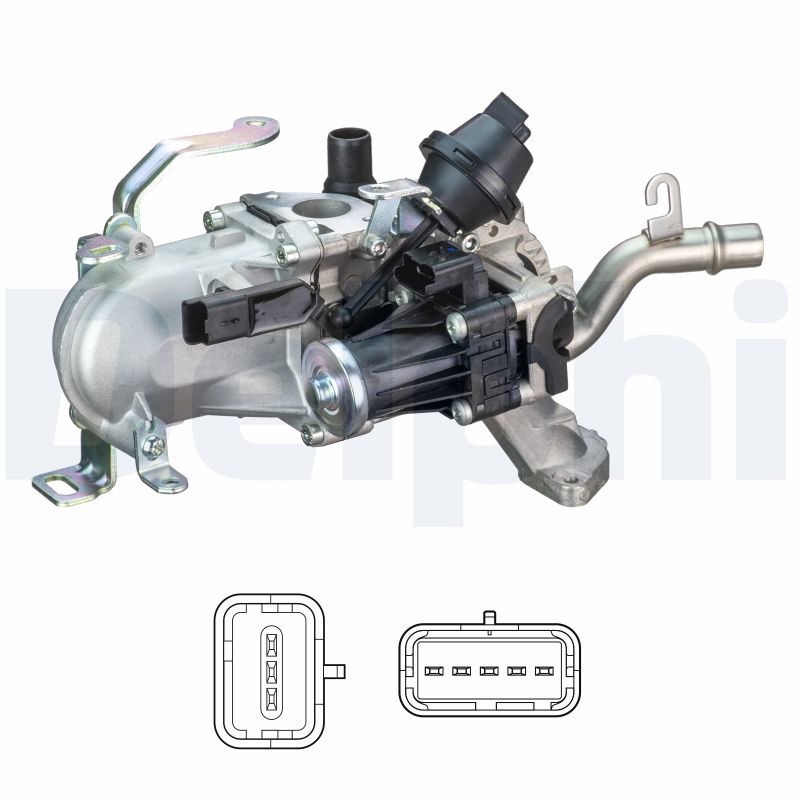 DELPHI EGR-ventil eg1045212b1 for FORD VOLVO PEUGEOT DS