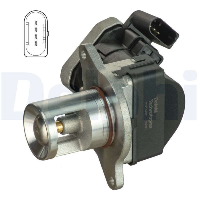 DELPHI EGR-ventil eg1048712b1 for MERCEDES-BENZ