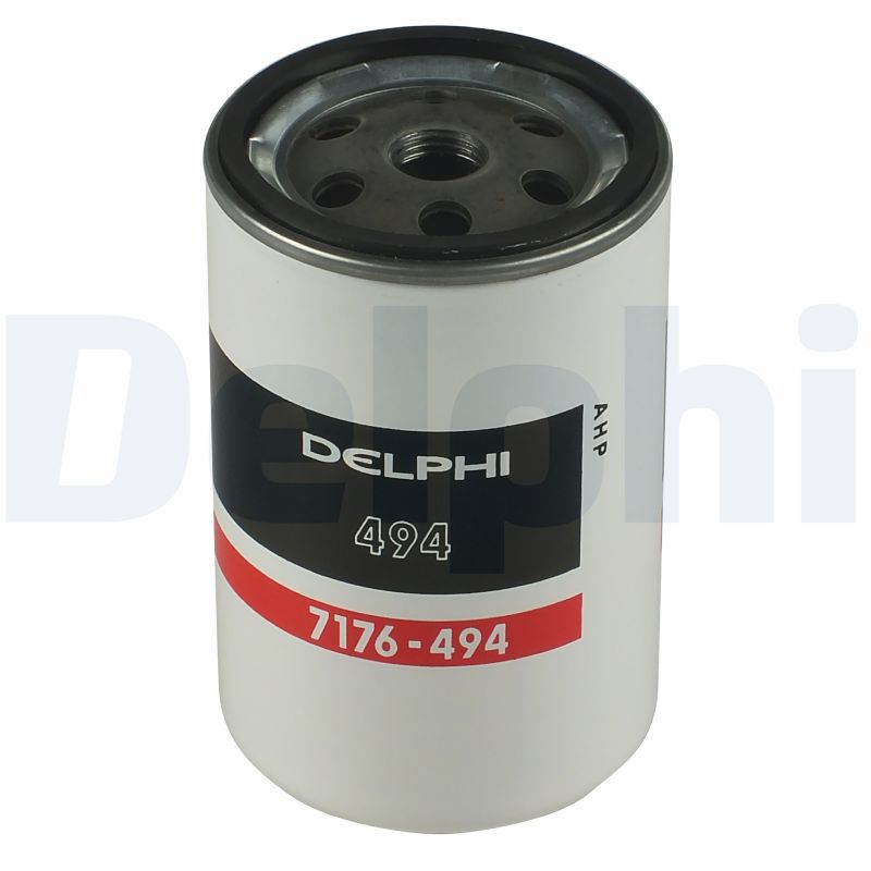 DELPHI Brændstof-filter hdf494 Påskruet 123mm for FIAT SAAB VOLVO IVECO FORD GENERAL MOTORS LANCIA INTERNATIONAL NISSAN LAMBORGHINI RENAULT TRUCKS RE
