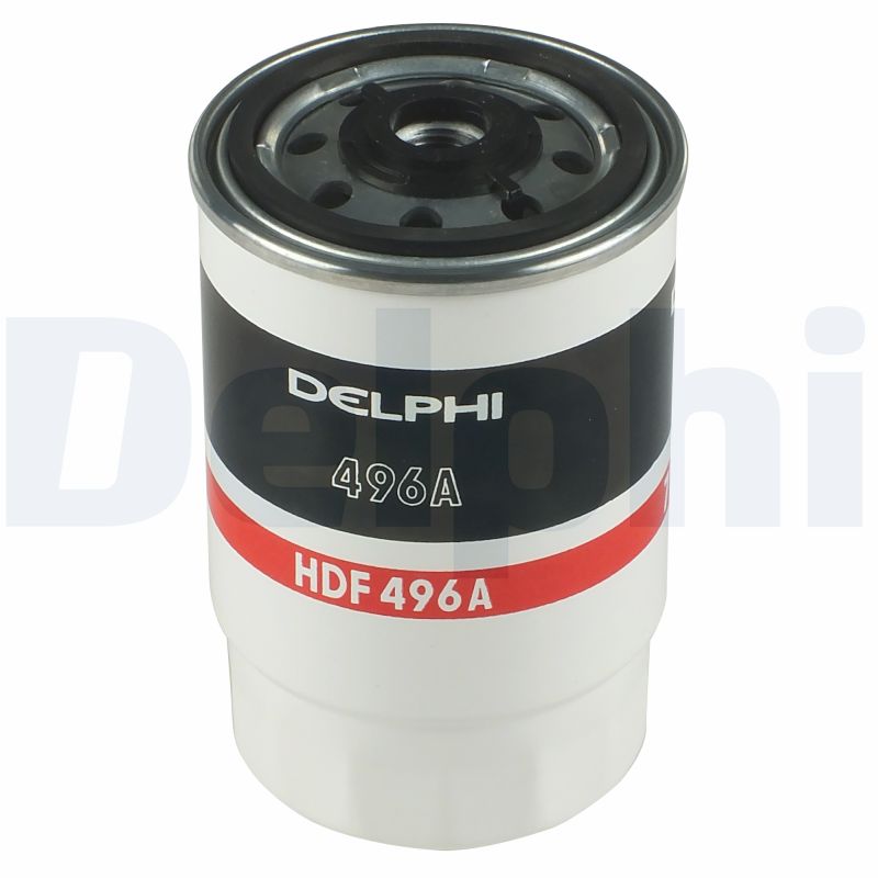 DELPHI Brændstof-filter hdf496 Påskruet 154mm for DAF PEUGEOT VOLVO GENERAL MOTORS FORD FIAT IVECO LANCIA ALFA ROMEO CITROËN STEYR NISSAN VAG VW BMW