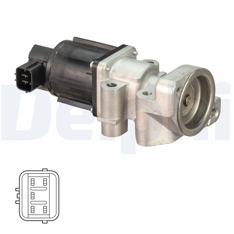 DELPHI EGR-ventil eg1052412b1 for OPEL VAUXHALL