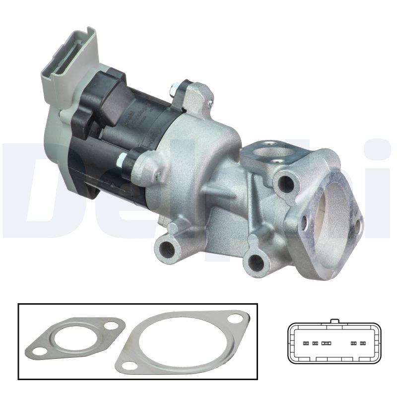 DELPHI EGR-ventil eg1052912b1 for LAND ROVER