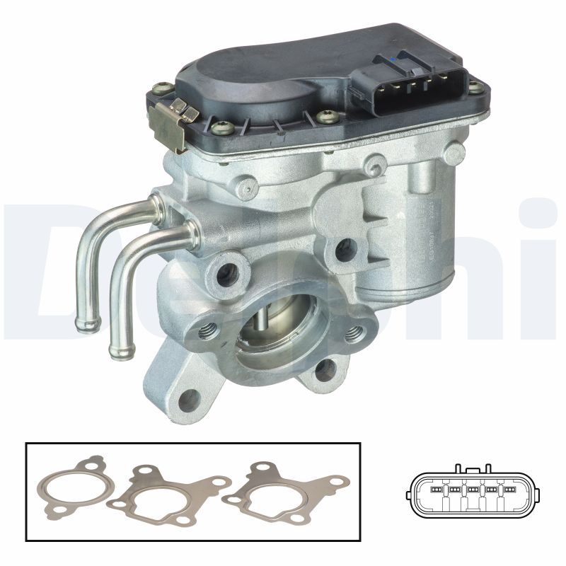 DELPHI EGR-ventil eg1053712b1 for NISSAN