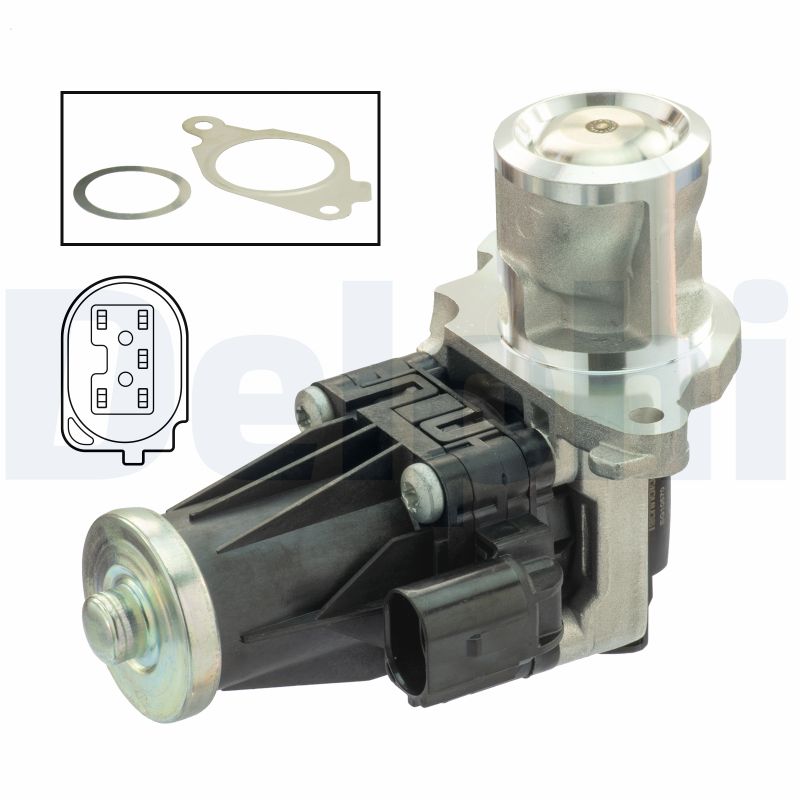 DELPHI EGR-ventil eg1057012b1 for FIAT ALFA ROMEO LANCIA VAUXHALL PEUGEOT