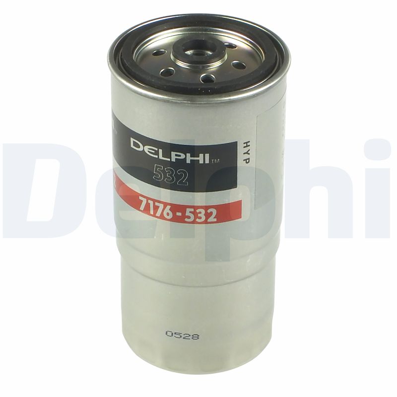 DELPHI Brændstof-filter hdf532 Påskruet 163mm for LANCIA HYUNDAI