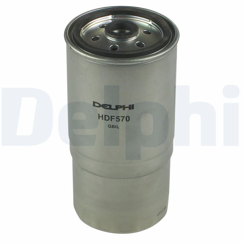 DELPHI Brændstof-filter hdf570 Påskruet 172mm for LANCIA HYUNDAI