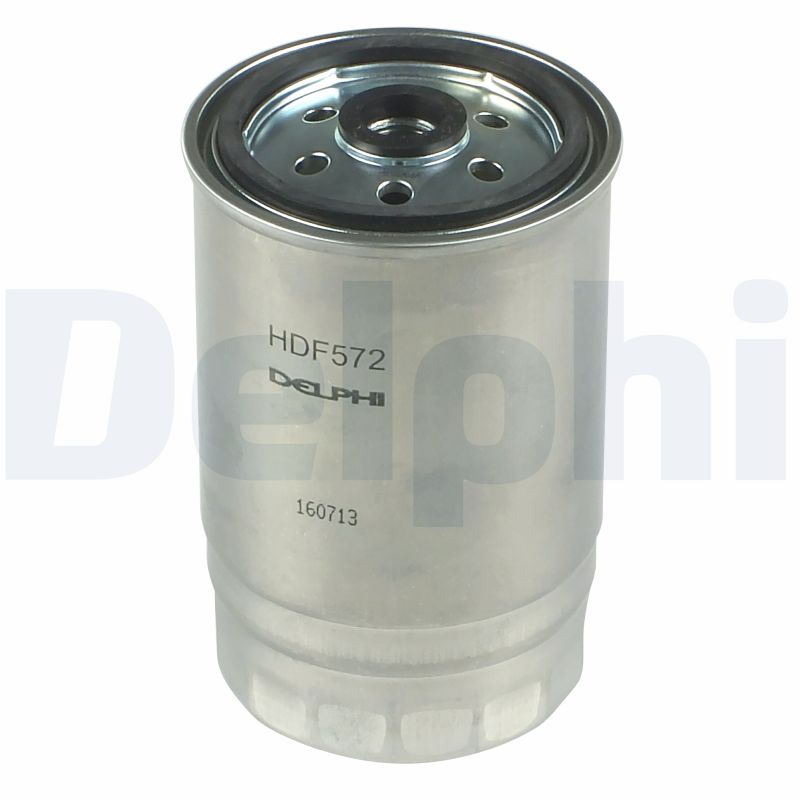 DELPHI Brændstof-filter hdf572 Påskruet 150mm for PEUGEOT CITROËN FIAT VAG KIA