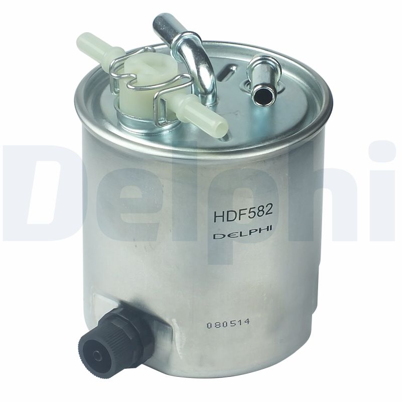 DELPHI Brændstof-filter hdf582 med hurtigkobling height_mm_209|Højde [mm]|121 121mm for RENAULT NISSAN