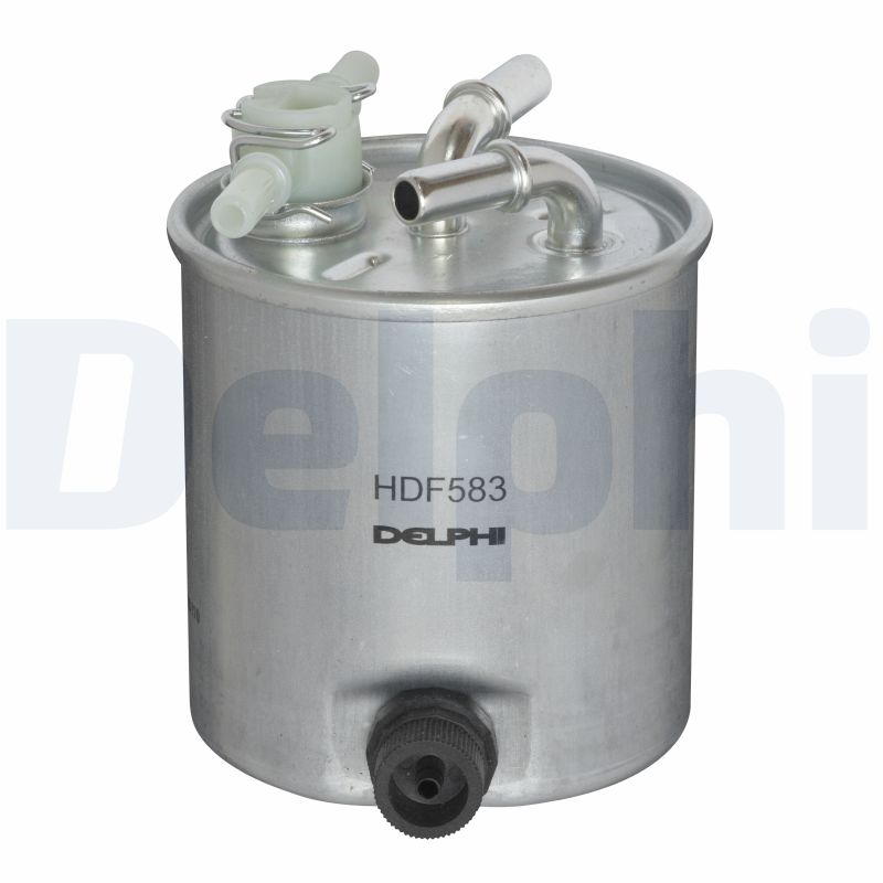 DELPHI Brændstof-filter hdf583 med hurtigkobling height_mm_209|Højde [mm]|127 127mm for DACIA RENAULT
