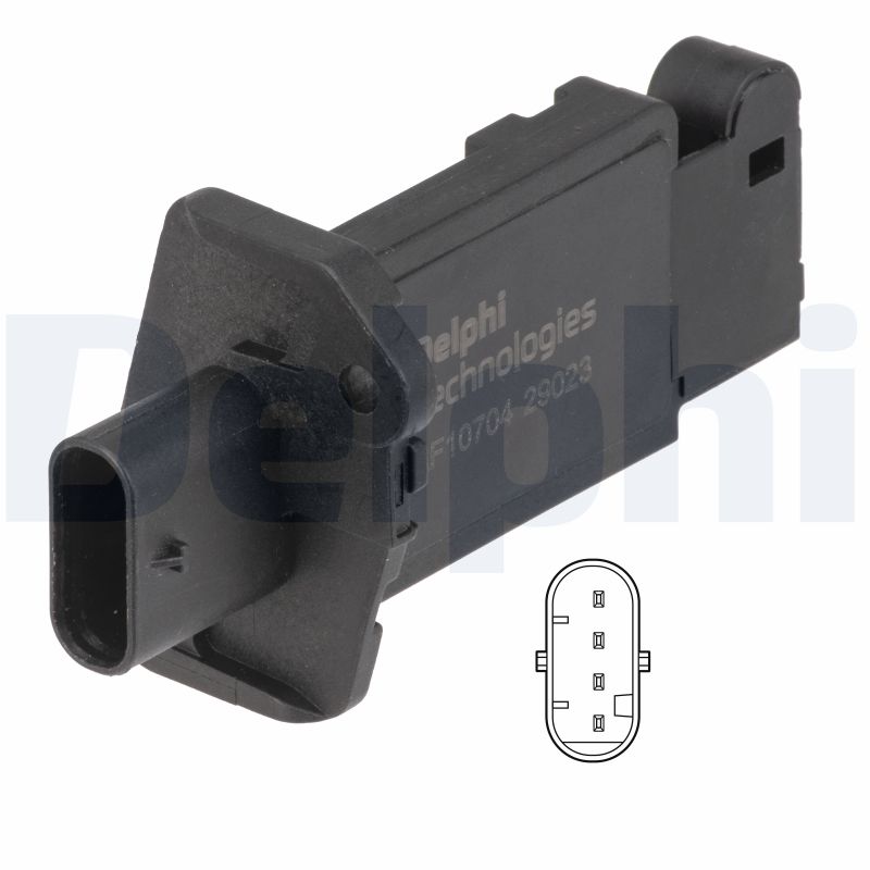 DELPHI Luftmængdesensor AF10704-12B1 for SUZUKI