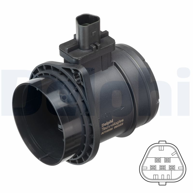 DELPHI Luftmængdesensor AF10556-12B1 for LAND ROVER