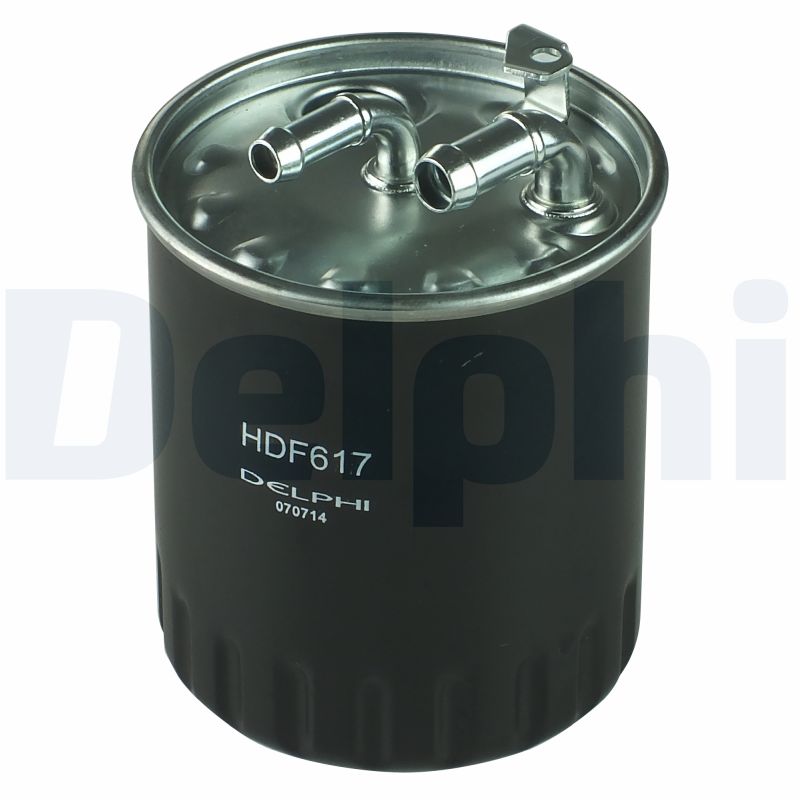 DELPHI Brændstof-filter hdf617 Lednings 125mm for MERCEDES-BENZ