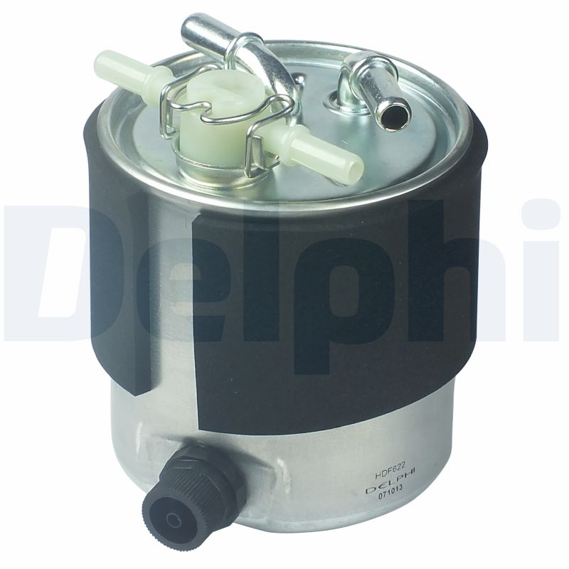 DELPHI Brændstof-filter hdf622 med hurtigkobling height_mm_209|Højde [mm]|127 127mm for NISSAN