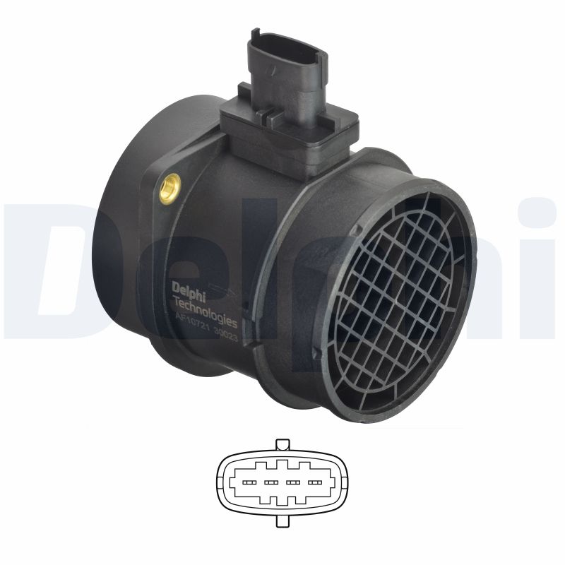 DELPHI Luftmængdesensor AF10721-12B1 for JEEP