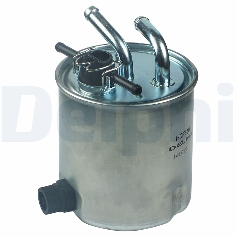 DELPHI Brændstof-filter hdf650 Lednings 143mm for NISSAN