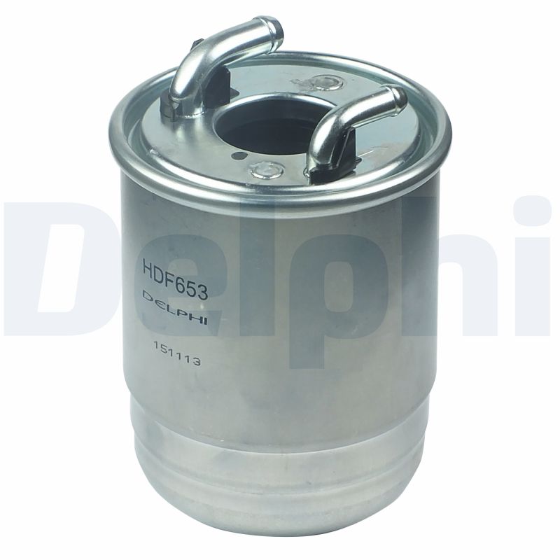 DELPHI Brændstof-filter hdf653 Lednings 135mm for MERCEDES-BENZ