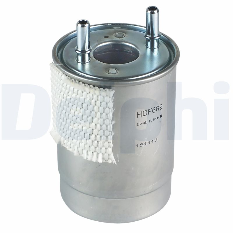 DELPHI Brændstof-filter hdf669 med hurtigkobling height_mm_209|Højde [mm]|177 177mm for RENAULT