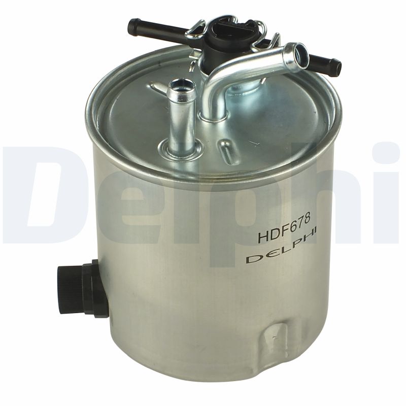 DELPHI Brændstof-filter hdf678 Lednings 143mm for NISSAN