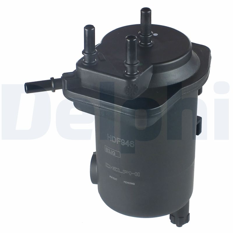 DELPHI Brændstof-filter hdf946 med hurtigkobling height_mm_209|Højde [mm]|187 187mm for RENAULT