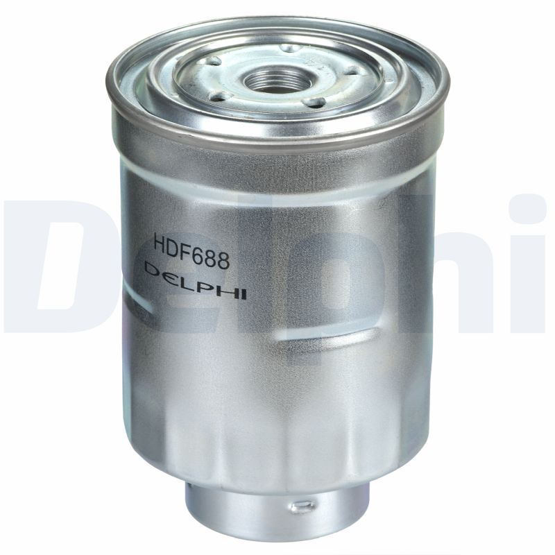 DELPHI Brændstof-filter hdf688 Påskruet 130mm for CITROËN MITSUBISHI