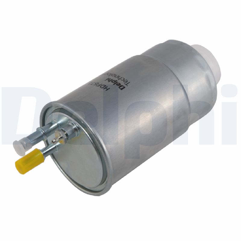 DELPHI Brændstof-filter HDF671 med hurtigkobling height_mm_209|Højde [mm]|191 191mm for FIAT LANCIA PEUGEOT
