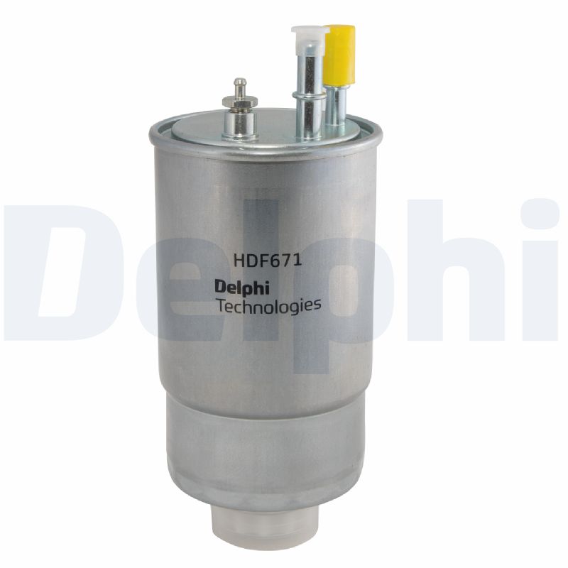 DELPHI Brændstof-filter hdf671 med hurtigkobling height_mm_209|Højde [mm]|191 191mm for FIAT PEUGEOT