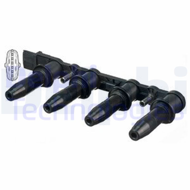DELPHI Tændspole ce2000912b1 for GENERAL MOTORS VAUXHALL FIAT