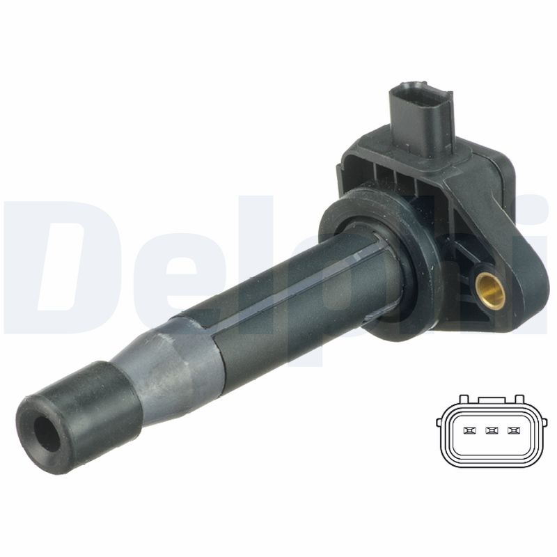 DELPHI Tændspole gn1042612b1 for HONDA ACURA