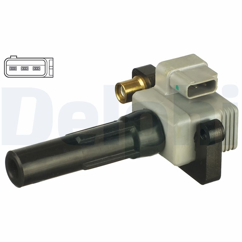 DELPHI Tændspole gn1043412b1 for SUBARU