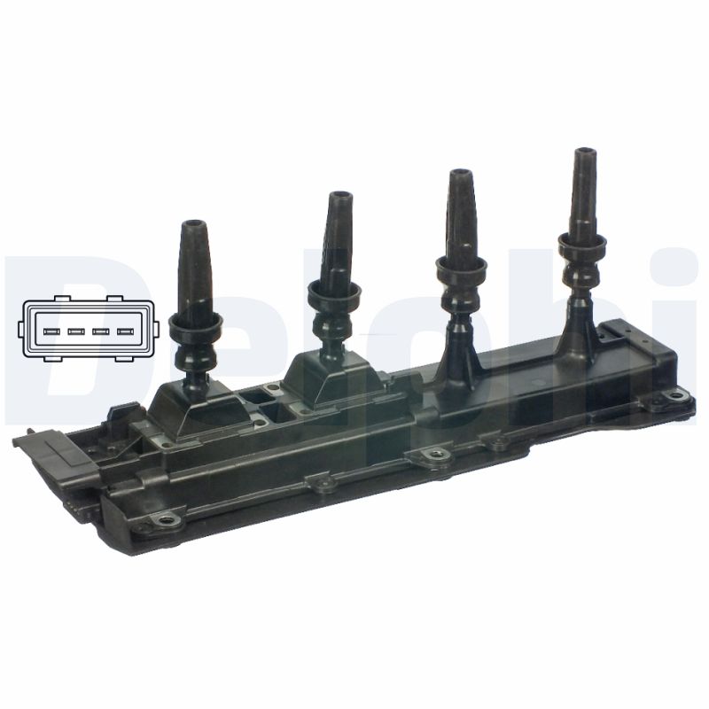 DELPHI Tændspole gn1046012b1 for PEUGEOT LANCIA