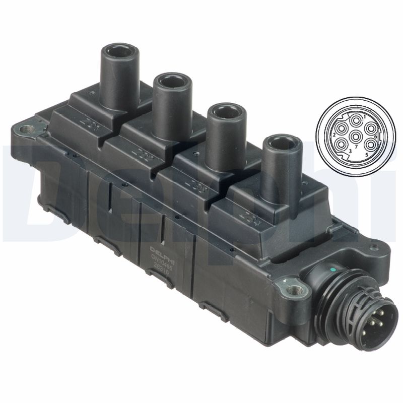 DELPHI Tændspole gn1046512b1 for BMW
