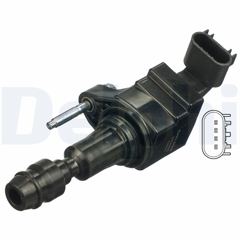 DELPHI Tændspole gn1048512b1 for GENERAL MOTORS SATURN