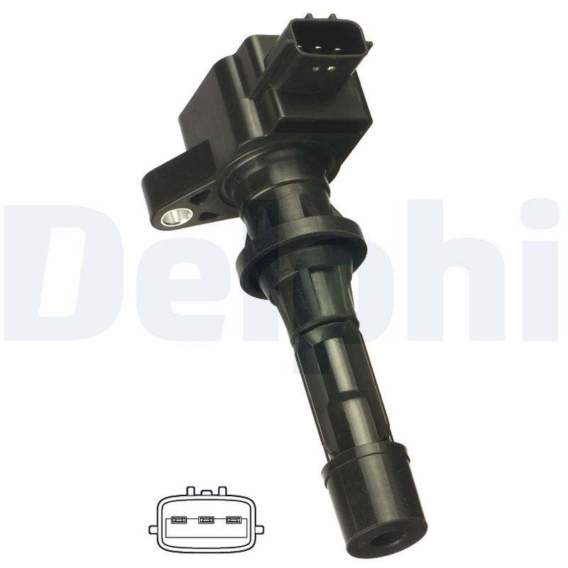 DELPHI Tændspole gn1049912b1 for MAZDA