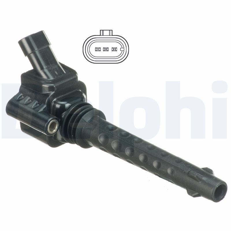 DELPHI Tændspole gn1052812b1 for GENERAL MOTORS ABARTH LANCIA OPEL