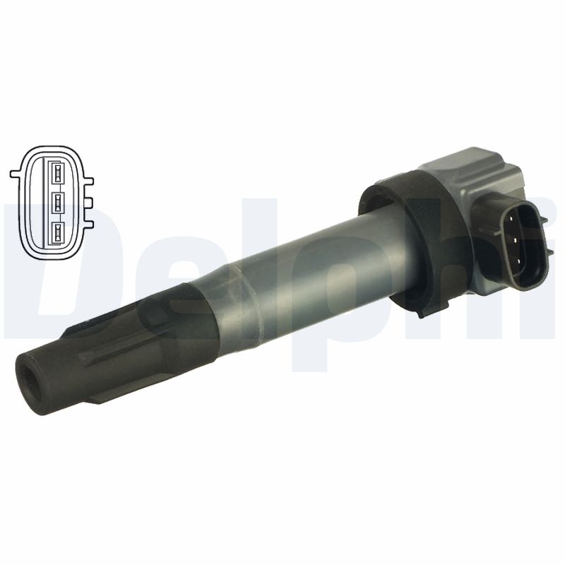 DELPHI Tændspole gn1053012b1 for OPEL GENERAL MOTORS FIAT VAUXHALL SUZUKI