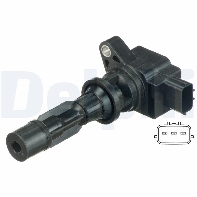 DELPHI Tændspole gn1062312b1 for MAZDA