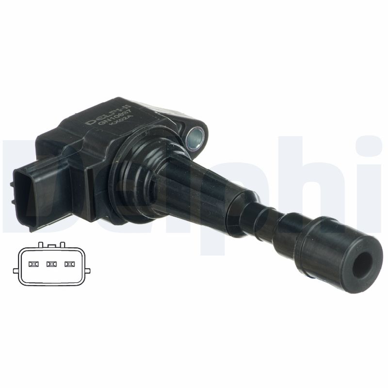 DELPHI Tændspole gn1063712b1 for MAZDA