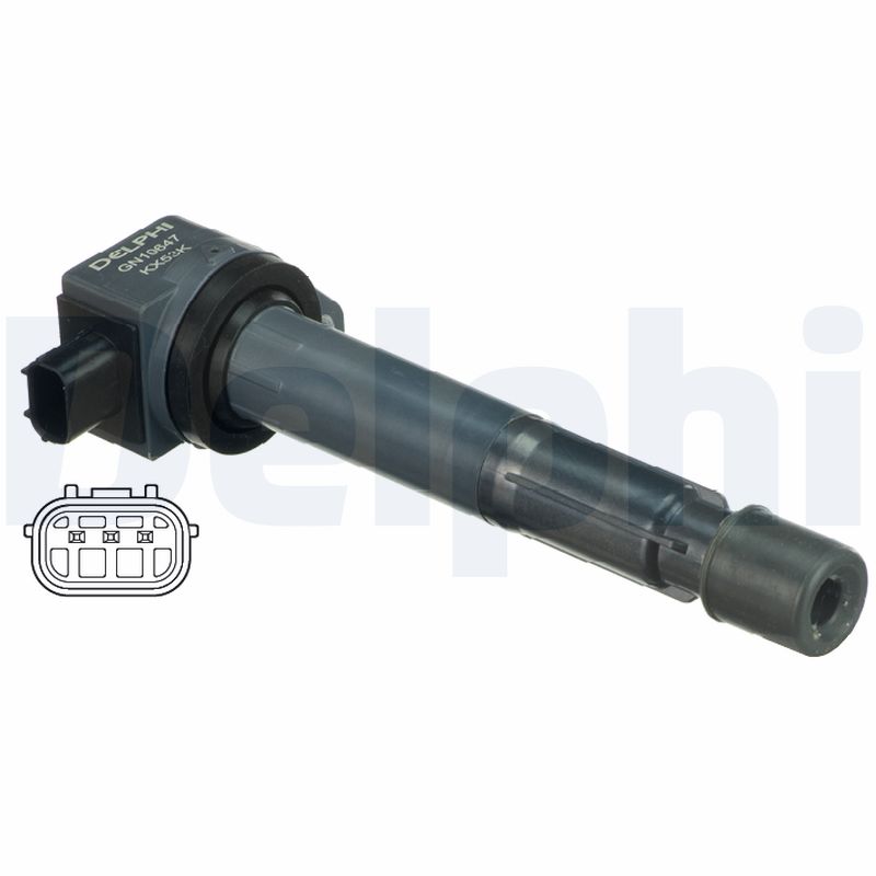 DELPHI Tændspole gn1064712b1 for HONDA