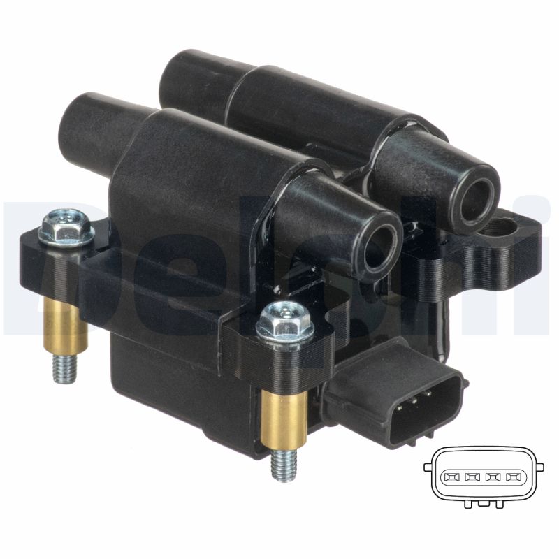 DELPHI Tændspole gn1040512b1 for SUBARU
