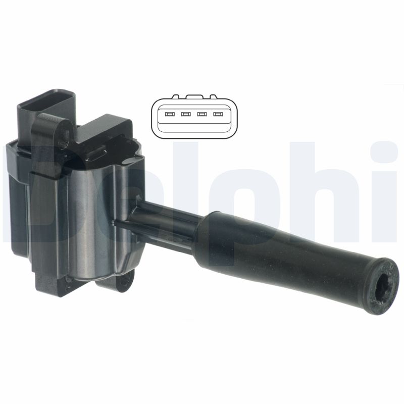 DELPHI Tændspole gn1047012b1 for JAGUAR