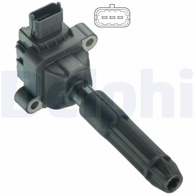 DELPHI Tændspole gn1060412b1 for MERCEDES-BENZ