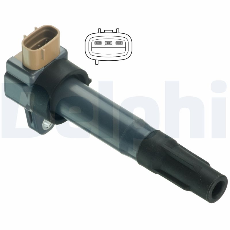 DELPHI Tændspole gn1061512b1 for NISSAN SUZUKI