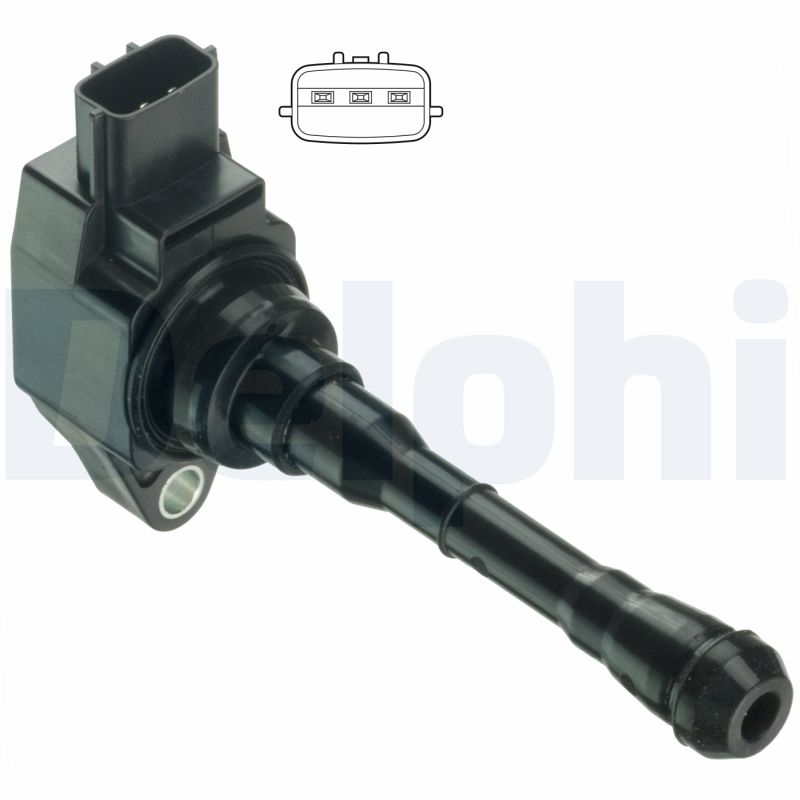 DELPHI Tændspole gn1061412b1 for INFINITI