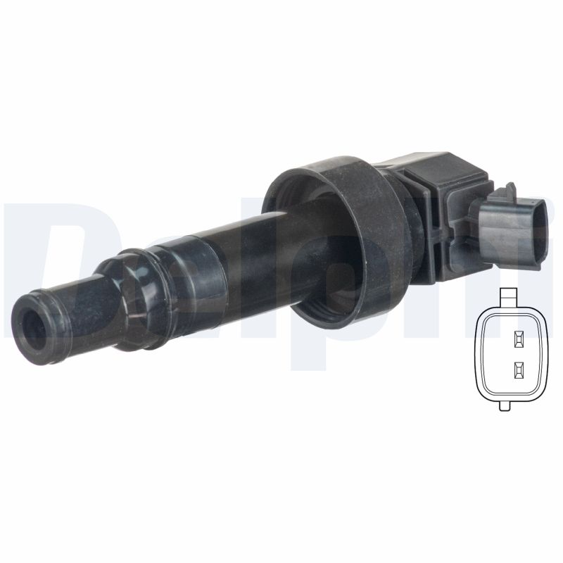 DELPHI Tændspole gn1063412b1 for KIA
