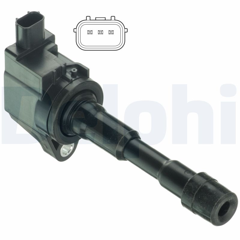 DELPHI Tændspole gn1069312b1 for HONDA ACURA